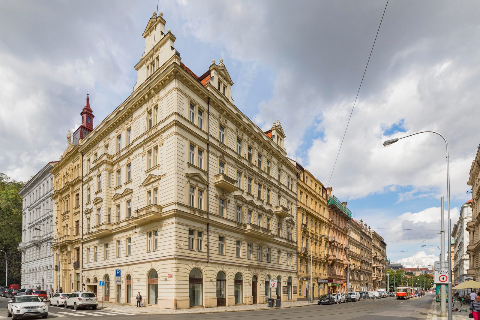 Újezd residences in Malá Strana, Prague